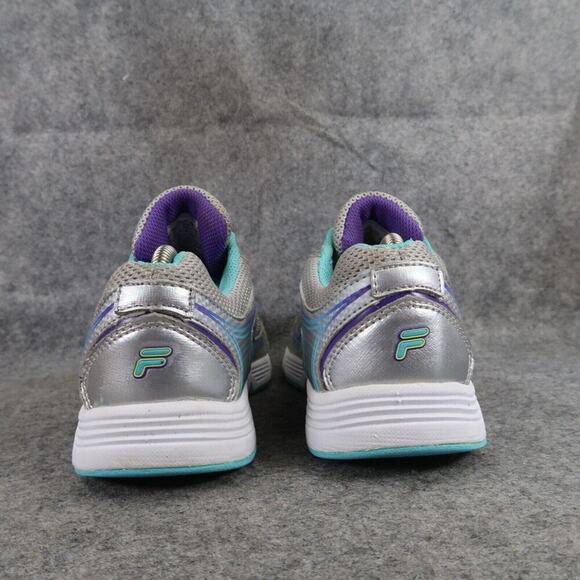 Fila Shoes Womens 8.5 Athletic Trainers Running Active Comfort Walking Grey Blue - Picture 5 of 12